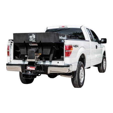 Buyers Products 0.75 cu yd Tailgate Slide-In Spreader W/ Extended Chute For Salt & Sand, Poly/Stainless Steel SHPE0750X